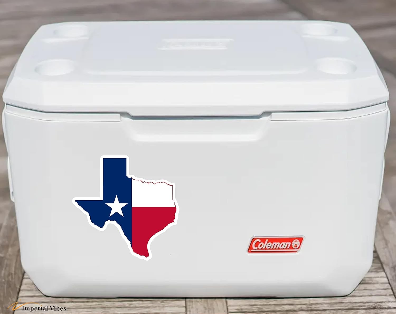 Texas Flag Sticker – Vinyl Sticker for Car, Truck, and Van– Indoor and Outdoor thumbnail 5
