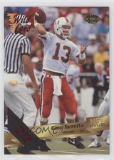 1993 Wild Card 20 Stripe Gino Torretta #195 Rookie RC 9v7. rookie card picture