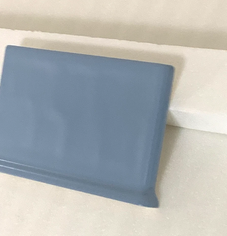 New Florida Vermont Blue#566 Potters Touch Rt Finish Cove Base  4 " x  6 " - Image 2 of 4