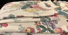 Ralph Lauren Elaine Floral Roses Full/Queen Duvet Cover RARE Vintage