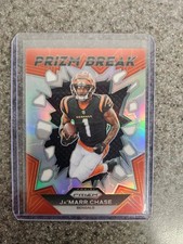 2023 Panini Prizm Football Ja'Marr Chase Prizm Break Silver Prizm