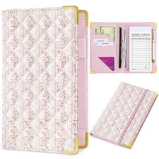 Server Book, Waitress Book with Zipper Pocket, Cute Server Books for Waitress...