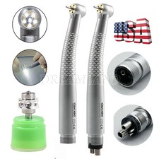 kavo type Dental LED E-generator High Speed Handpiece 5 Bulb Fiber Optic / Rotor