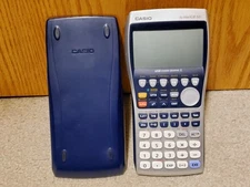 Casio FX-9860GII SD Scientific Graphing Calculator Cover Tested Works w/ SD Card