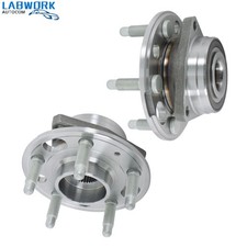 Pair Front Wheel Bearing Hubs 11-17 For Chevy Equinox Buick Regal Terrain 513288