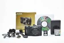 Fujifilm FINEPIX F600EXR Black 16.0 MP Digital Camera with original box,