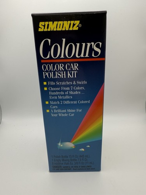 #ad SIMONIZ COLOURS COLOR CAR POLISH KIT EZ MATCH SYSTEM NEW $20.00