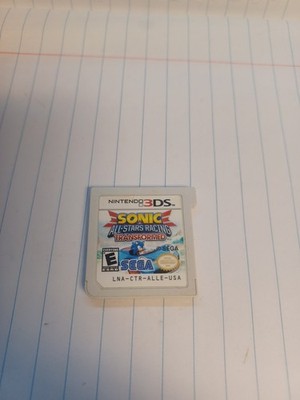 Sonic & All-Stars Racing Transformed (Nintendo 3DS, 2013) Tested- Authentic Cart