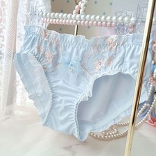 Sweet Girls Womens Princess Bow Panties Briefs Japanese Cute Students Underpants