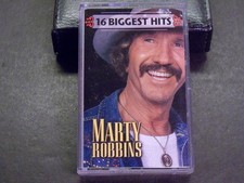 Marty Robbins 16 Biggest Hits Cassette Play Tested