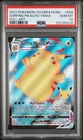2021 POKEMON CELEBRATIONS #009 FULL ART/SURFING PIKACHU VMAX PSA 10