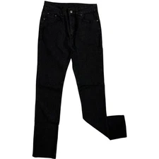 NEW DG2 Diane Gilman Denim Jeans Size 4 Tall Black Stretch Straight Leg NWT