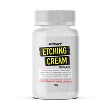 Glass Etching Cream 80g Professional Etch Solution for Crafting and Frosted
