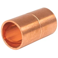 Appli Parts AP-A038 3/8 in Wrot Copper Coupling fitting CxC Sweat connections fo