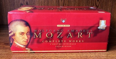 Mozart Edition: Complete Works (170 CD Box Set) | eBay