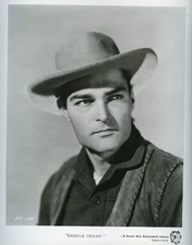 SADDLE TRAMP 8x10 b/w Press Photo / John Russell