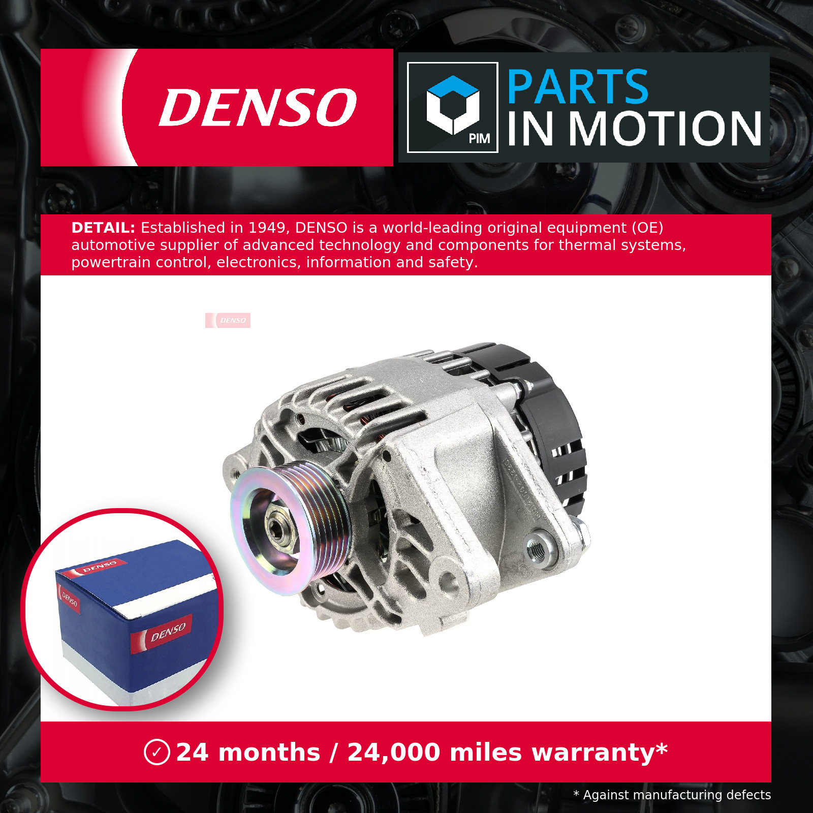 Denso Dan1036 Alternator - Image 4