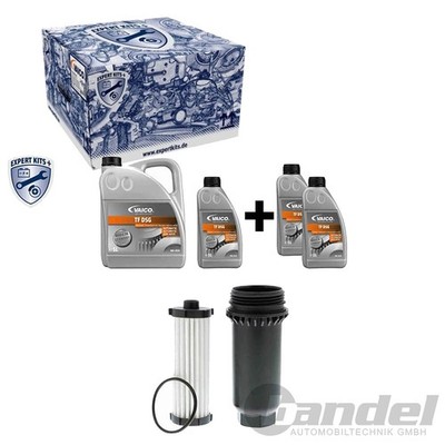 VAICO ÖLWECHSEL-SET + 8L ÖL passend für POWERSHIFT SPS6 DKG FORD C-MAX FOCUS GAL
