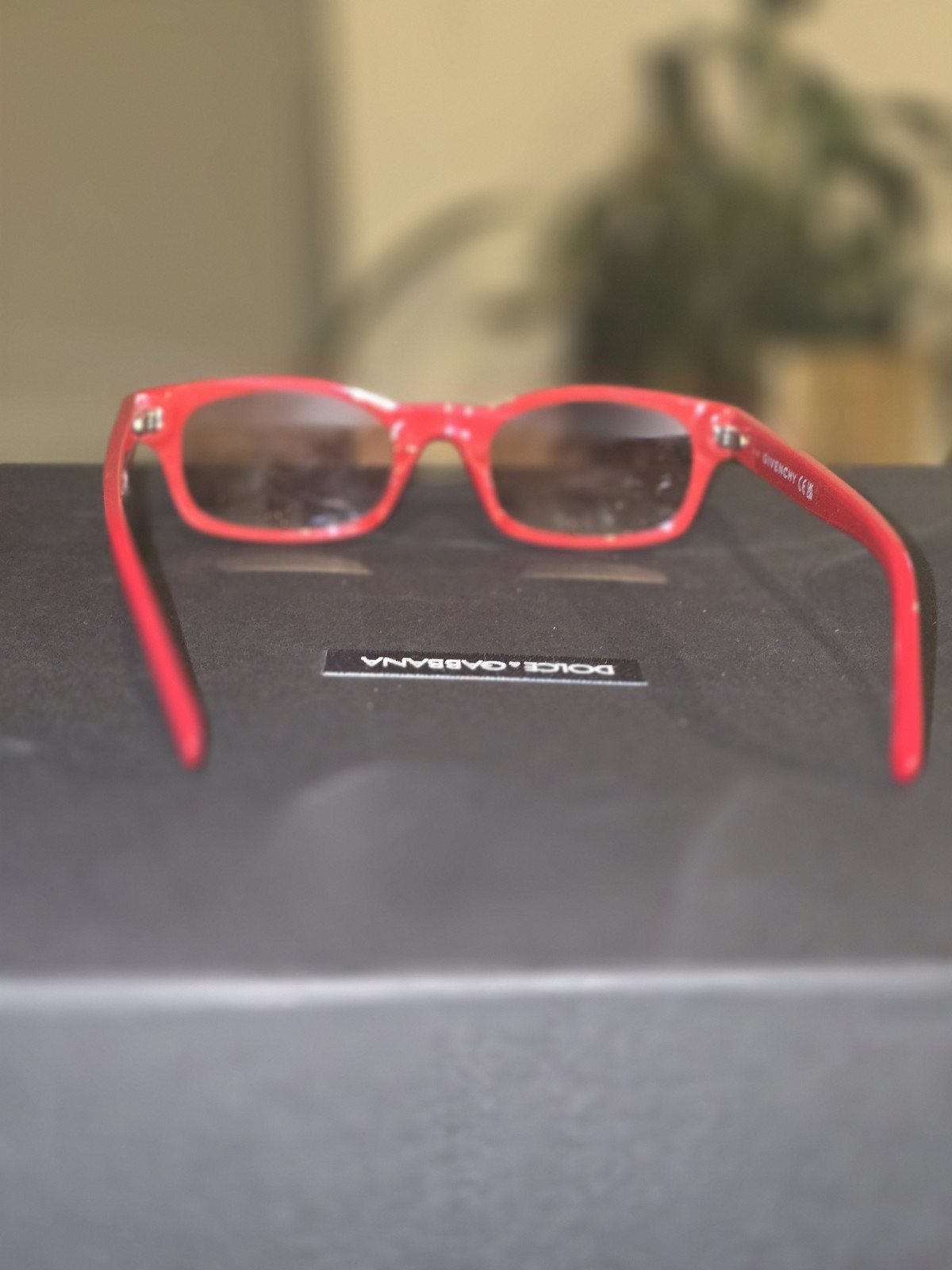 Givenchy Red Sunglasses Small Frames - image 2