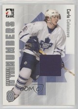 2004-05 ITG Heroes and Prospects In the Numbers Silver /25 Carlo Colaiacovo 1o3