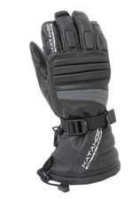 Kacahair    84183803    Katahdin Gear Torque Leather Snowmobile Glove  Grey Med