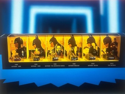 Mattel Hot Wheels 85th Anniversary Batmobile 6 Piece Collection Sealed New 2024
