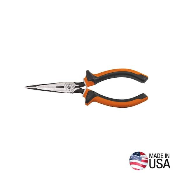 Klein Tools 7-Inch Slim Insulated Long Nose Side Cut Pliers