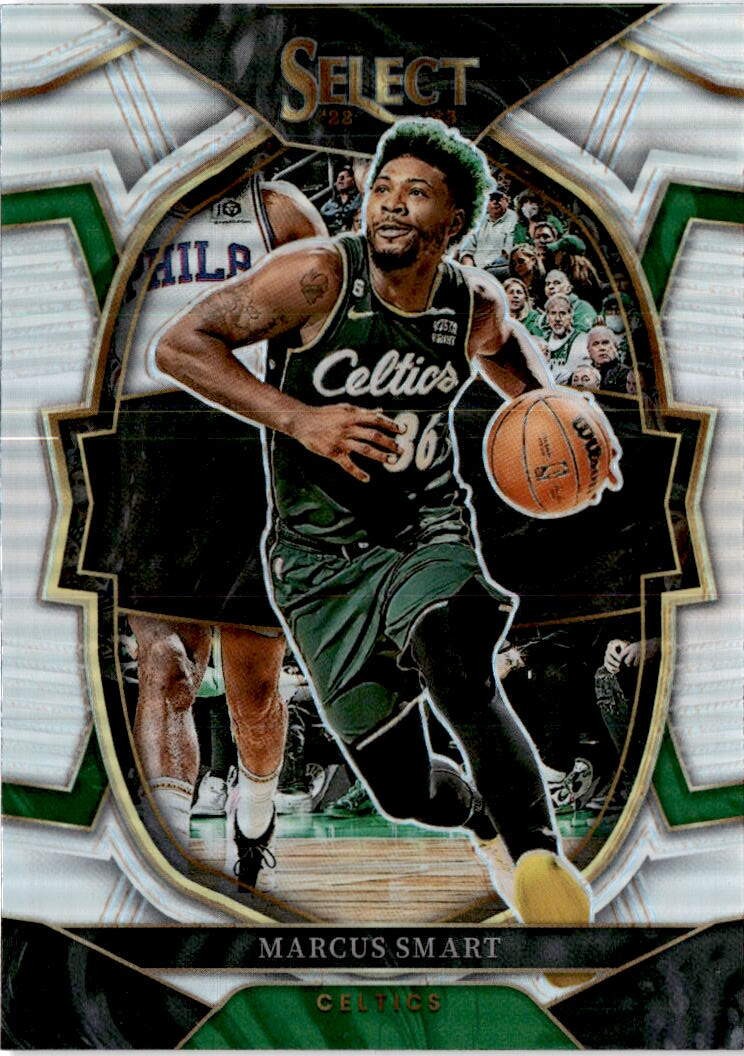2022-23 Panini Select #35 Marcus Smart Silver Prizms Boston Celtics