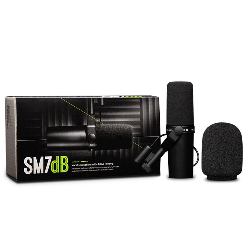 Shure SM7dB Dynamic Cardioid Vocal Microphone