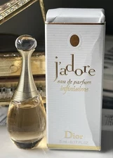 Jadore Infinissime By Dior 5ml Edp Splash Mini For Women New In Box