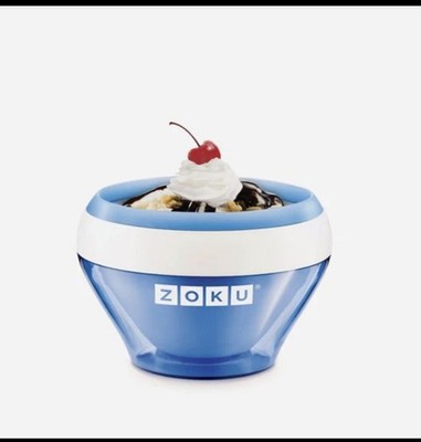 Zoku Single Serve Ice Cream Maker New Makes Ice Cream Sorbet Gelato Sherbert