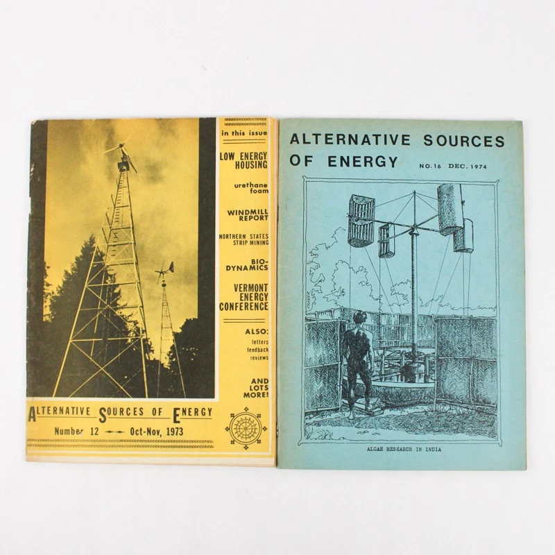 Lot of 4 Alternative Sources of Energy Magazine Issues 12 14 15 16 1973 to 1974 - Image 4 of 4