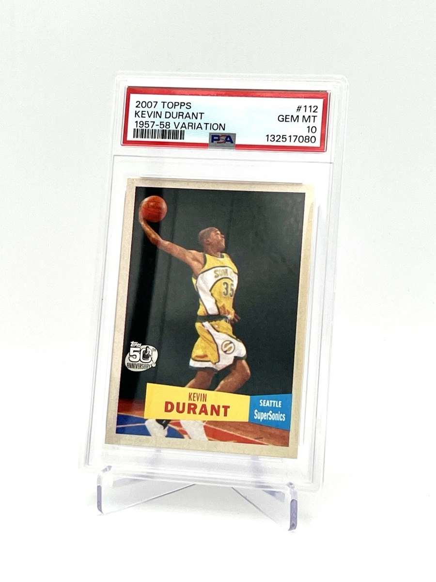 Kevin Durant Finest RC PSA 10 デュラント NBA 2006 Topps Finest Kevin Durant /539 Rookie Card PSA 10 Nets POP 51