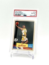 Kevin Durant 2007-08 Topps '57-58 Variation Rookie Card #112 PSA 10 Gem Mint. rookie card picture