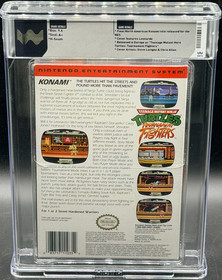 Teenage Mutant Ninja Turtles TMNT Tournament Fighters Nintendo NES WATA 9.6 A+