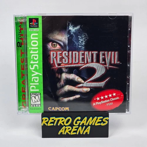 Resident Evil 2 (PlayStation 1 PS1) Greatest Hits CIB (Manual Cover Creased)