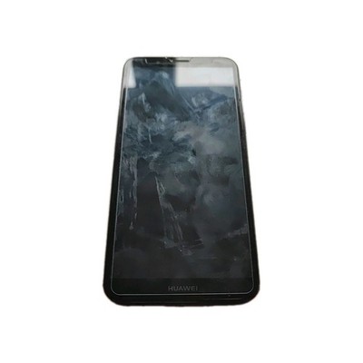 Huawei Y7 Von 2018 Voll Funktionsfähig Hat Einen Riss Im Bildschirm