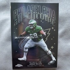 Topps 2025 Chrome All-Chrome #ACT-12 Jordan Mailata Philadelphia Eagles