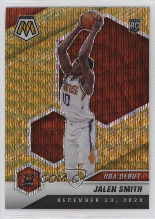 2020-21 Panini Mosaic NBA Debut Mosaic Gold Wave Prizm Jalen Smith #275 13xk