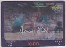1997-98 Upper Deck Diamond Vision Signature Moves #s21 Jason Kidd Phonenix Suns
