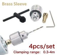 Mini mandrino trapano 0,3-4 mm JTO mandrino a pinza set di mandrini di precisione fai da te elettrico