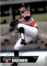 2018 Noah Bremer Choice Minor League Rookie S2 Hickory Crawdads
