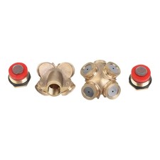 Per Uso Agricolo Ugello Atomizzatore Ugello 4 Fori Adattatore 1/2" Con Filtro