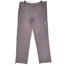 GREY  S ANATOMY BY BARCO GRAY SCRUB PANTS   SIZE M 32" INSEAM   SOFT RAYON  BLEND