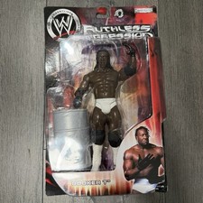 2002 WWF WWE Jakks Raw Unchained Fury Booker T Wrestling Figure NOC