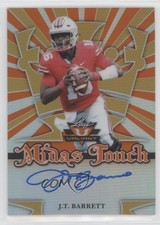 2018 Leaf Valiant Midas Touch Orange 5/35 JT Barrett #MT-JTB Auto dd2