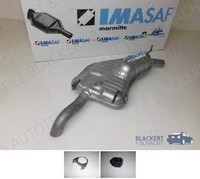 Imasaf ESD Auspuff Endtopf für Saab 9-5 + Kombi 1.9 Tid 110KW, EndschalldäMpfer