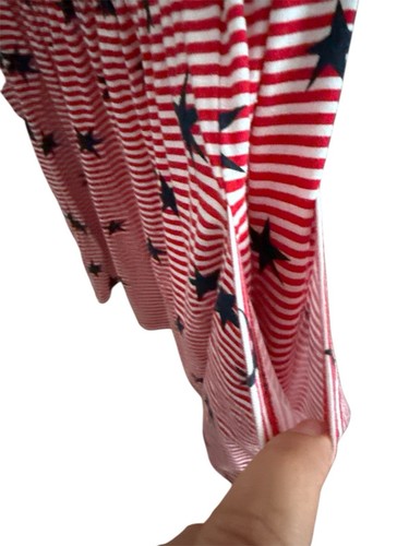 Girls 4th Of July Dress By Harper Canyon Size 6 Red, White, Blue Stars Stripes - Picture 2 of 4