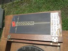 vintage johnny walker dart board wood cabinet case — photo 4