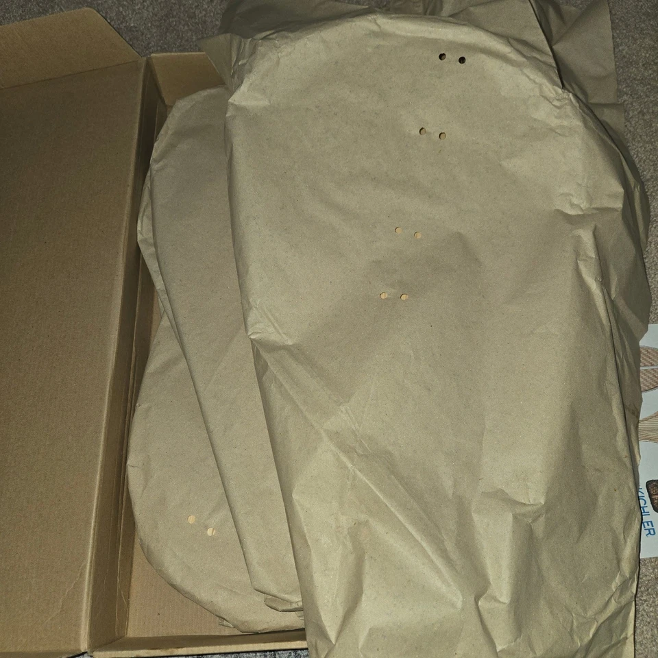 Kichler 371047 Natural Palm Blades Ceiling Fan Replacement Blades Set - Image 4 of 4